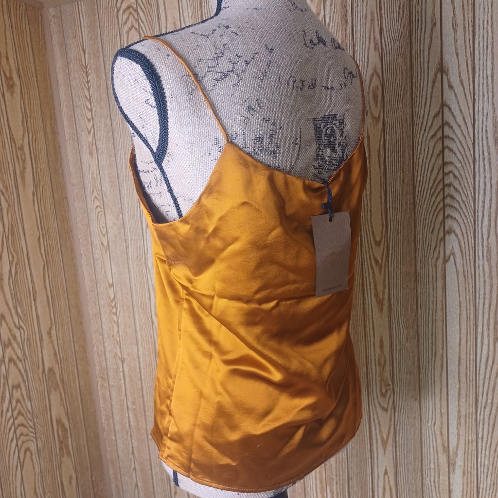 Nwt Gentle Herd Liquid Vest Camisole, Caramel — image 4 of 6